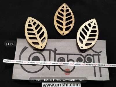কাঠ গহনা - পাতা