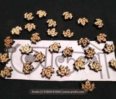 কাঠ গহনা - পাতা