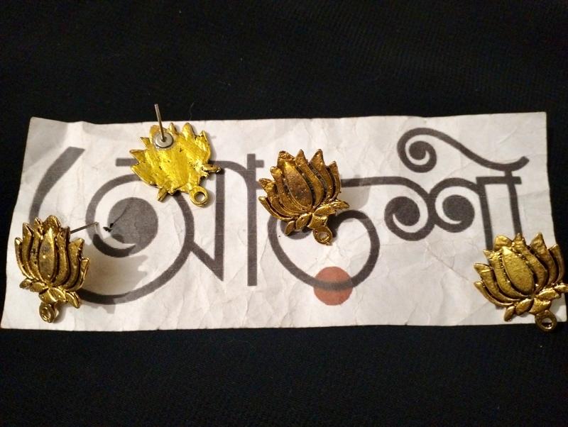 টপ দুল - পদ্ম