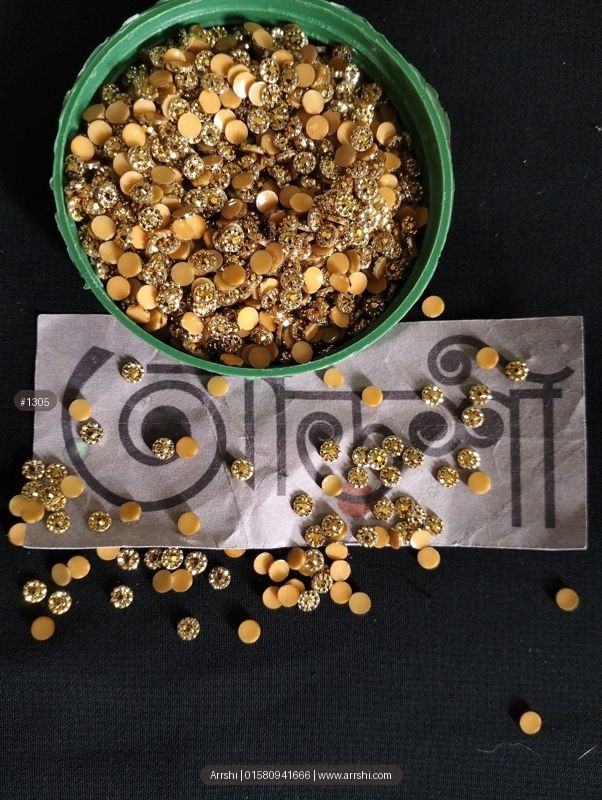 নাকফুল পুতি - গোল্ডেন