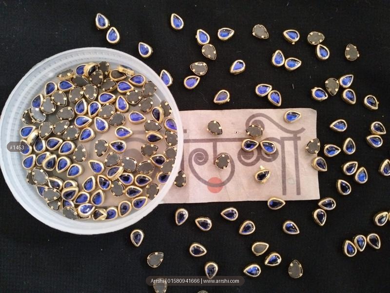 কুন্দন - কালার - গোলপাতা - নীল