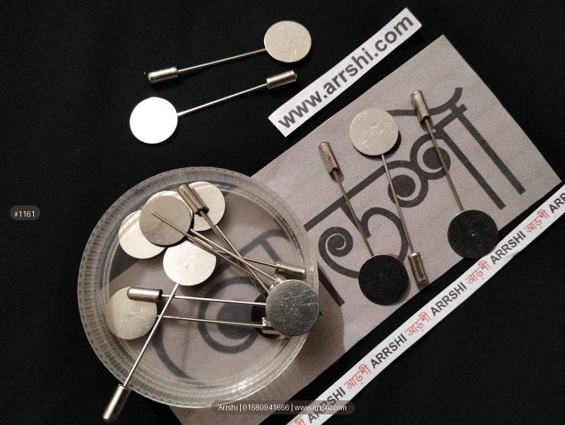 পিন - হিজাব পিন - সিলভার