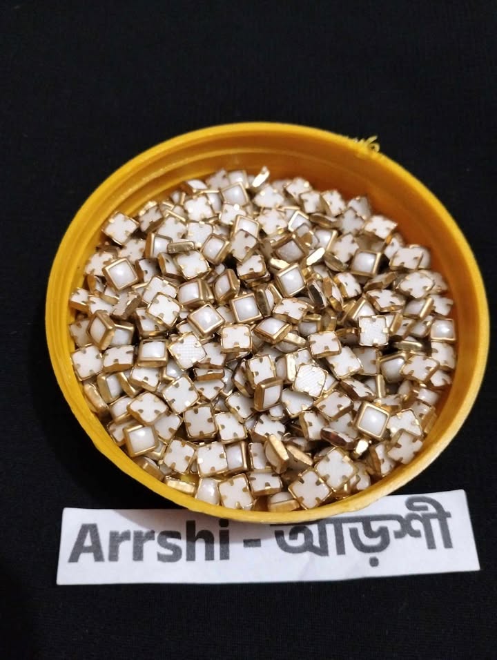 কুন্দন - স্কয়ার - সাদা