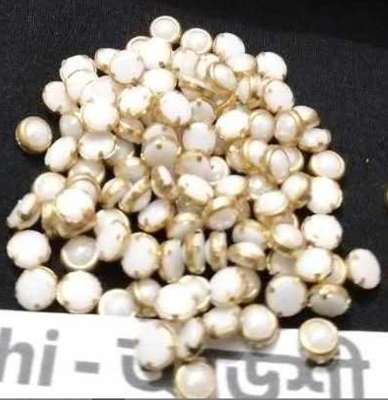 কুন্দন - গোল - সাদা